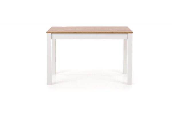 Boone 8 Seat Dining Table, White Concrete – Image 2